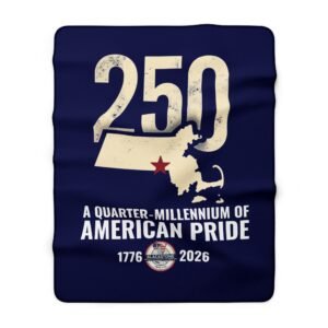 250 Years of American Pride Sherpa Blanket