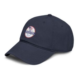 Washed Baseball Cap with embroidered Blackstone Semiquincentennial Logo
