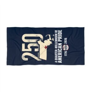 250 Years American Pride Beach Towel