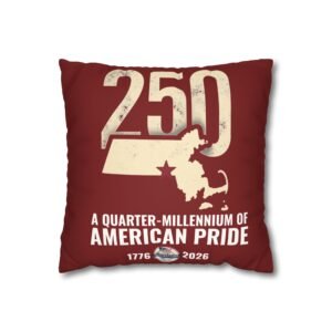 250 Years of American Pride Faux Suede Pillow Cover
